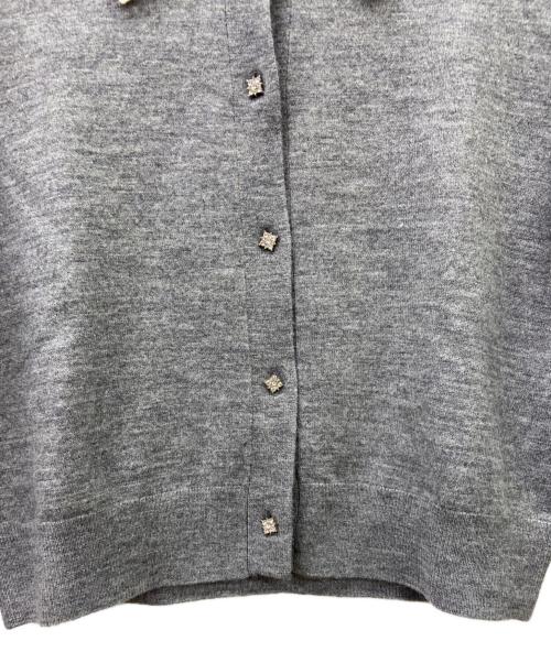 Snidel（スナイデル）Snidel (スナイデル) 薄手カーディガン グレー サイズ:ONEの古着・服飾アイテム