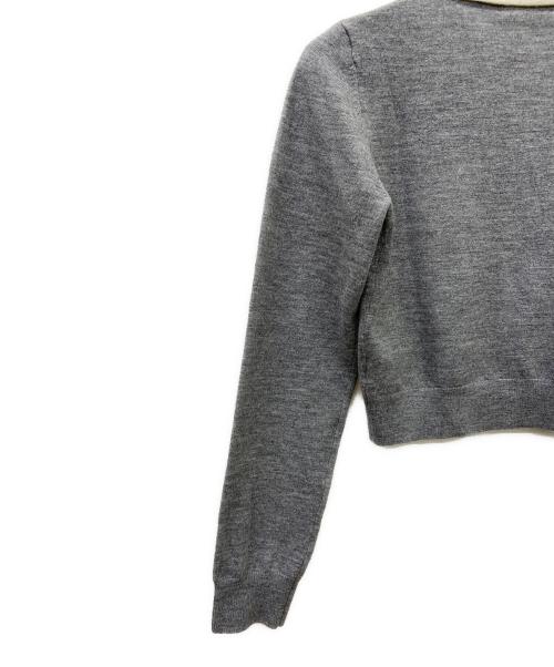 Snidel（スナイデル）Snidel (スナイデル) 薄手カーディガン グレー サイズ:ONEの古着・服飾アイテム