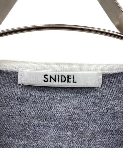 Snidel（スナイデル）Snidel (スナイデル) 薄手カーディガン グレー サイズ:ONEの古着・服飾アイテム