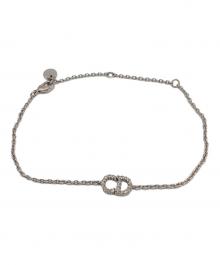 Christian Dior（クリスチャン ディオール）の古着「Christian Dior　CDロゴブレスレット」｜シルバーカラー