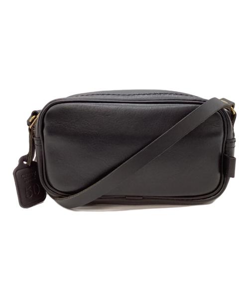 Herz（ヘルツ）Herz (ヘルツ) Herz　レザー　ショルダーバッグ ブラックの古着・服飾アイテム