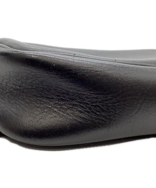 Herz（ヘルツ）Herz (ヘルツ) Herz　レザー　ショルダーバッグ ブラックの古着・服飾アイテム