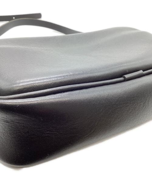 Herz（ヘルツ）Herz (ヘルツ) Herz　レザー　ショルダーバッグ ブラックの古着・服飾アイテム