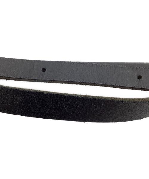 Herz（ヘルツ）Herz (ヘルツ) Herz　レザー　ショルダーバッグ ブラックの古着・服飾アイテム