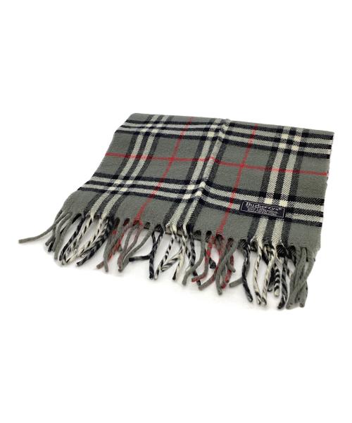 Burberry's（バーバリー）Burberry's (バーバリー) ノバチェック柄マフラー グレーの古着・服飾アイテム