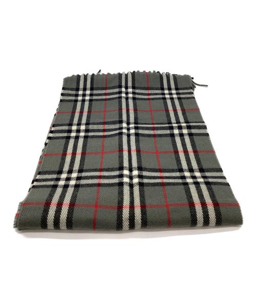 Burberry's（バーバリー）Burberry's (バーバリー) ノバチェック柄マフラー グレーの古着・服飾アイテム