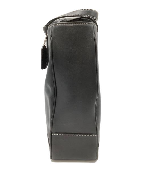 COACH（コーチ）COACH (コーチ) レザーハンドバッグ ブラックの古着・服飾アイテム