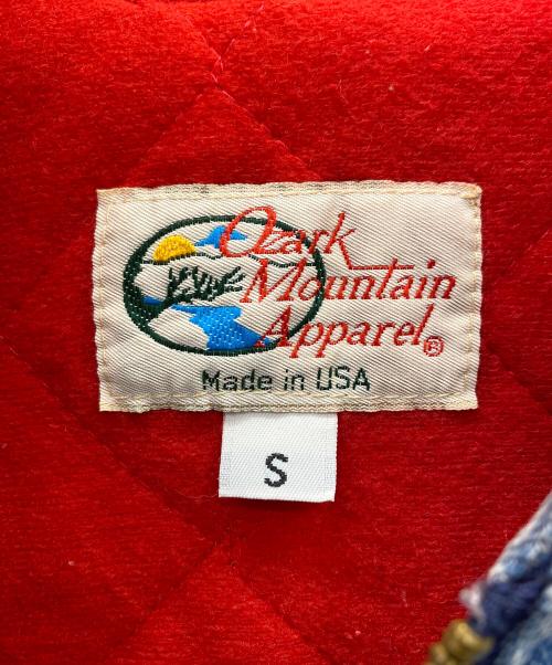 OZARK MOUNTAIN APPAREL（オザークマウンテンアパレル）OZARK MOUNTAIN APPAREL (オザークマウンテンアパレル) ジップアップジャケット ネイビー×レッド サイズ:Sの古着・服飾アイテム