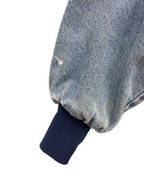OZARK MOUNTAIN APPAREL（オザークマウンテンアパレル）OZARK MOUNTAIN APPAREL (オザークマウンテンアパレル) ジップアップジャケット ネイビー×レッド サイズ:Sの古着・服飾アイテム
