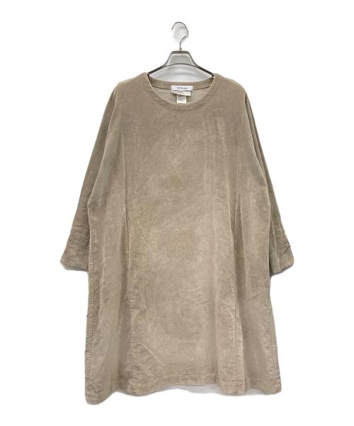 Veritecoeur（ヴェリテクール）Veritecoeur (ヴェリテクール) 長袖ワンピース ベージュ サイズ:FREEの古着・服飾アイテム