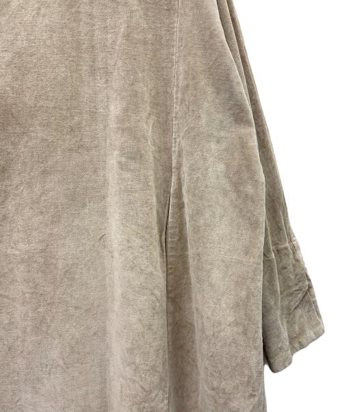 Veritecoeur（ヴェリテクール）Veritecoeur (ヴェリテクール) 長袖ワンピース ベージュ サイズ:FREEの古着・服飾アイテム