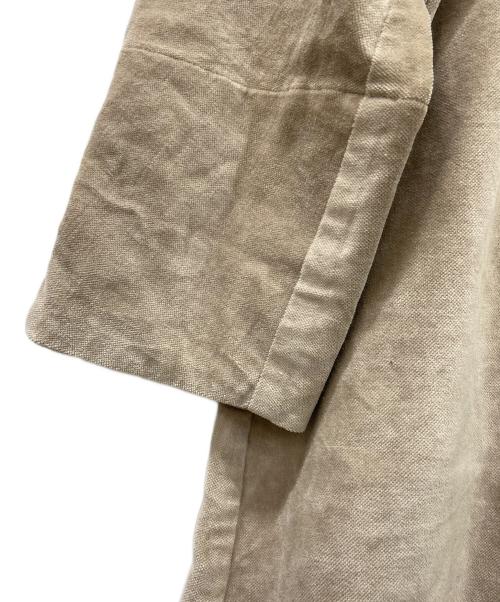 Veritecoeur（ヴェリテクール）Veritecoeur (ヴェリテクール) 長袖ワンピース ベージュ サイズ:FREEの古着・服飾アイテム