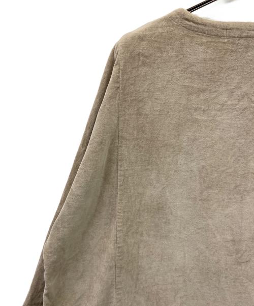 Veritecoeur（ヴェリテクール）Veritecoeur (ヴェリテクール) 長袖ワンピース ベージュ サイズ:FREEの古着・服飾アイテム