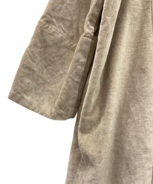 Veritecoeur（ヴェリテクール）Veritecoeur (ヴェリテクール) 長袖ワンピース ベージュ サイズ:FREEの古着・服飾アイテム