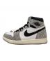NIKE (ナイキ) AIR JORDAN 1 RETRO HIGH OG ホワイト×グレー サイズ:28.5：10000円