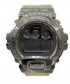 CASIOカシオ）の古着「ジーショック　カモフラージュ　腕時計」｜シルバー