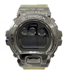 CASIO（カシオ）の古着「ジーショック　カモフラージュ　腕時計」｜シルバー