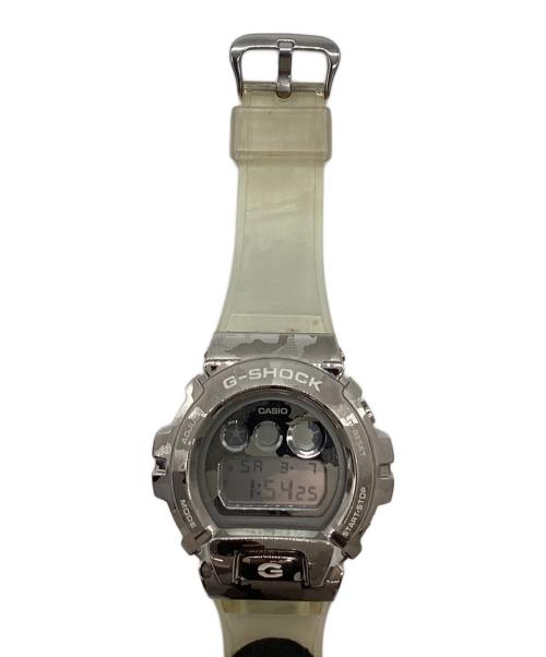 CASIO（カシオ）CASIO (カシオ) ジーショック　カモフラージュ　腕時計 シルバーの古着・服飾アイテム