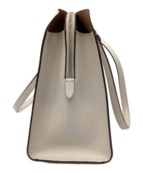 COACH（コーチ）COACH (コーチ) テイタム キャリーオール 2WAYショルダーバッグ ベージュの古着・服飾アイテム