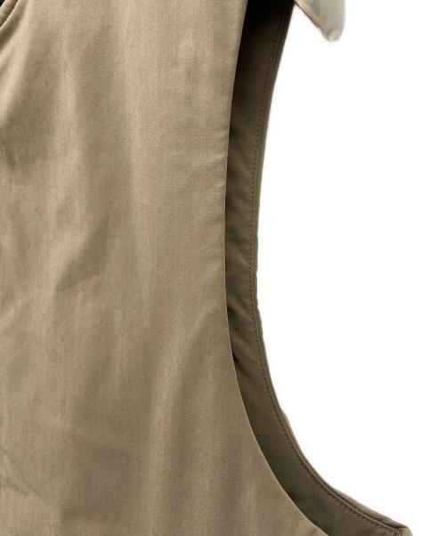 KNOTT（ノット）KNOTT (ノット) KNOTT　中綿ベスト ベージュ×ブラック サイズ:1の古着・服飾アイテム