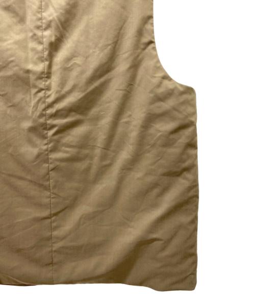 KNOTT（ノット）KNOTT (ノット) KNOTT　中綿ベスト ベージュ×ブラック サイズ:1の古着・服飾アイテム