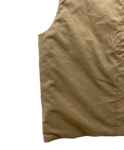 KNOTT（ノット）KNOTT (ノット) KNOTT　中綿ベスト ベージュ×ブラック サイズ:1の古着・服飾アイテム