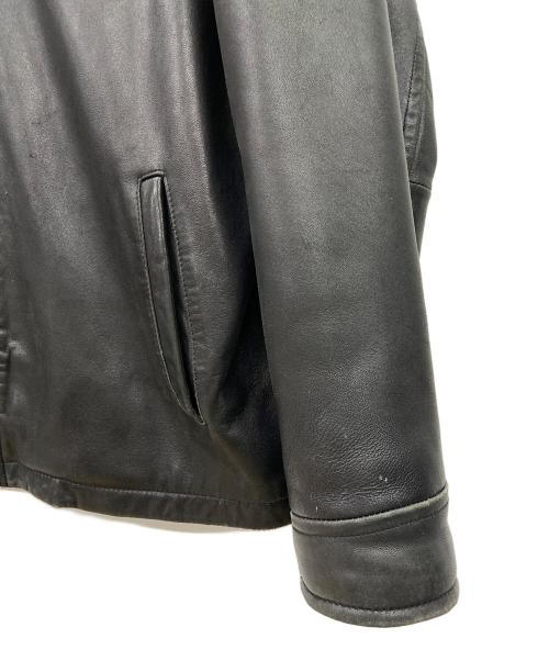 NAUTICA（ノーティカ）NAUTICA (ノーティカ) レザースイングトップ ブラック サイズ:Lの古着・服飾アイテム