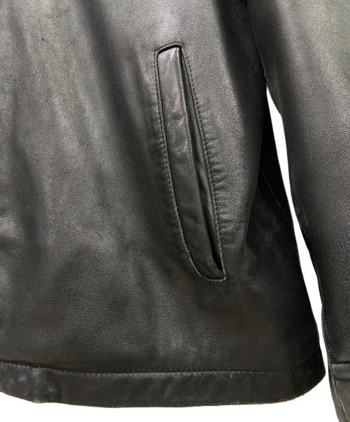 NAUTICA（ノーティカ）NAUTICA (ノーティカ) レザースイングトップ ブラック サイズ:Lの古着・服飾アイテム