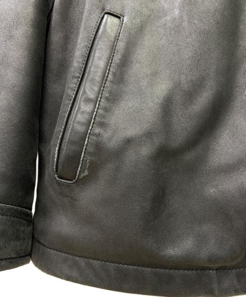 NAUTICA（ノーティカ）NAUTICA (ノーティカ) レザースイングトップ ブラック サイズ:Lの古着・服飾アイテム