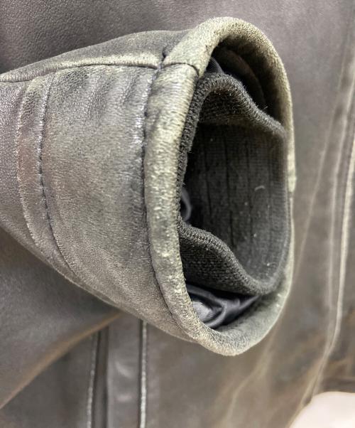 NAUTICA（ノーティカ）NAUTICA (ノーティカ) レザースイングトップ ブラック サイズ:Lの古着・服飾アイテム