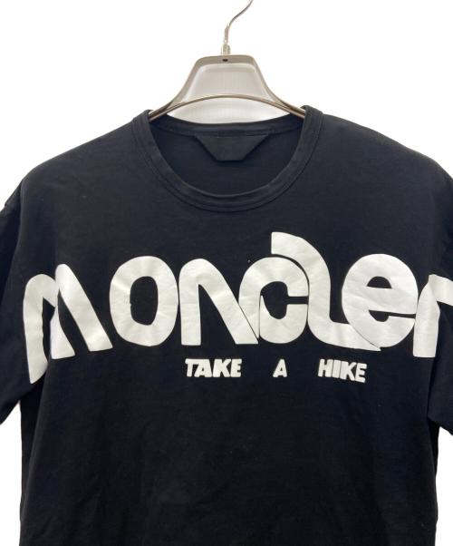 MONCLER（モンクレール）MONCLER (モンクレール) 半袖カットソー ブラック サイズ:2の古着・服飾アイテム