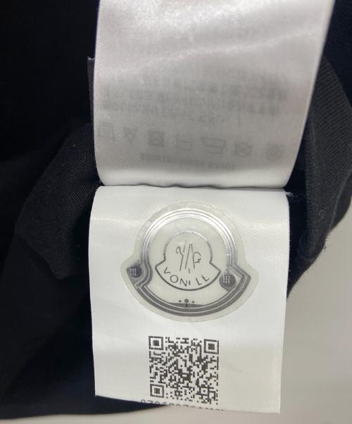 MONCLER（モンクレール）MONCLER (モンクレール) 半袖カットソー ブラック サイズ:2の古着・服飾アイテム