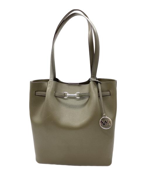 MICHAEL KORS（マイケル・コース）MICHAEL KORS (マイケル・コース) トートバッグ グリーンの古着・服飾アイテム