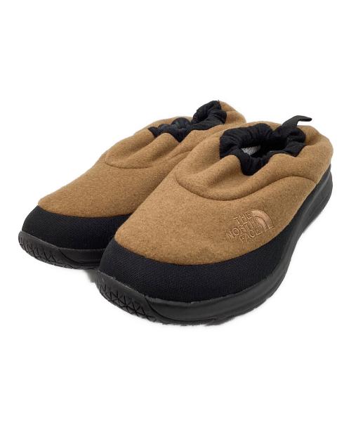 THE NORTH FACE（ザ ノース フェイス）THE NORTH FACE (ザ ノース フェイス) THE NORTH FACE　Nuptse Traction Lite Moc　シューズ ブラウン×ブラック サイズ:26ｃｍの古着・服飾アイテム