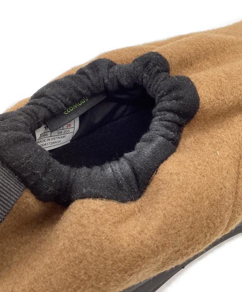 THE NORTH FACE（ザ ノース フェイス）THE NORTH FACE (ザ ノース フェイス) THE NORTH FACE　Nuptse Traction Lite Moc　シューズ ブラウン×ブラック サイズ:26ｃｍの古着・服飾アイテム