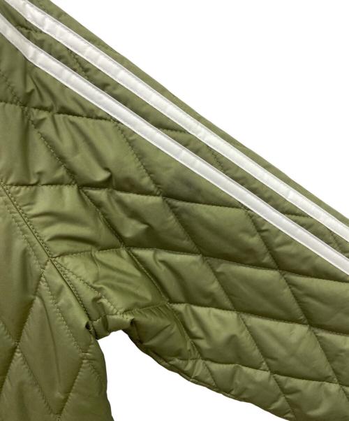 adidas（アディダス）adidas (アディダス) adidas　キルティングジャケット グリーン サイズ:Sの古着・服飾アイテム