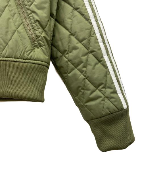 adidas（アディダス）adidas (アディダス) adidas　キルティングジャケット グリーン サイズ:Sの古着・服飾アイテム