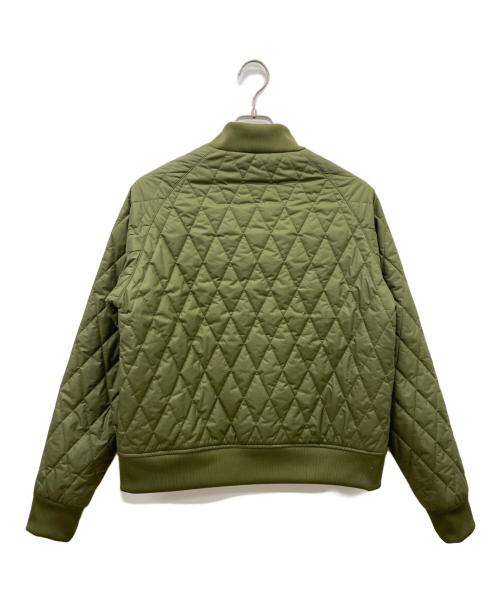 adidas（アディダス）adidas (アディダス) adidas　キルティングジャケット グリーン サイズ:Sの古着・服飾アイテム