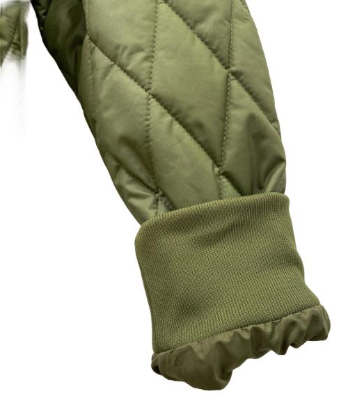 adidas（アディダス）adidas (アディダス) adidas　キルティングジャケット グリーン サイズ:Sの古着・服飾アイテム