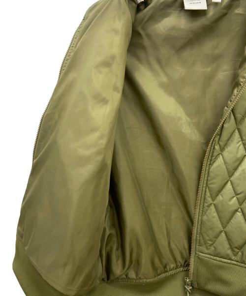 adidas（アディダス）adidas (アディダス) adidas　キルティングジャケット グリーン サイズ:Sの古着・服飾アイテム