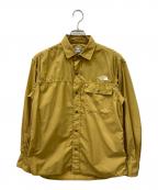 THE NORTH FACEザ ノース フェイス）の古着「長袖シャツ」｜ブラウン
