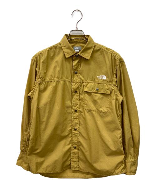 THE NORTH FACE（ザ ノース フェイス）THE NORTH FACE (ザ ノース フェイス) 長袖シャツ ブラウン サイズ:Sの古着・服飾アイテム