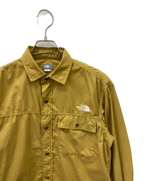 THE NORTH FACE（ザ ノース フェイス）THE NORTH FACE (ザ ノース フェイス) 長袖シャツ ブラウン サイズ:Sの古着・服飾アイテム
