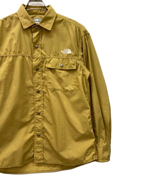 THE NORTH FACE（ザ ノース フェイス）THE NORTH FACE (ザ ノース フェイス) 長袖シャツ ブラウン サイズ:Sの古着・服飾アイテム