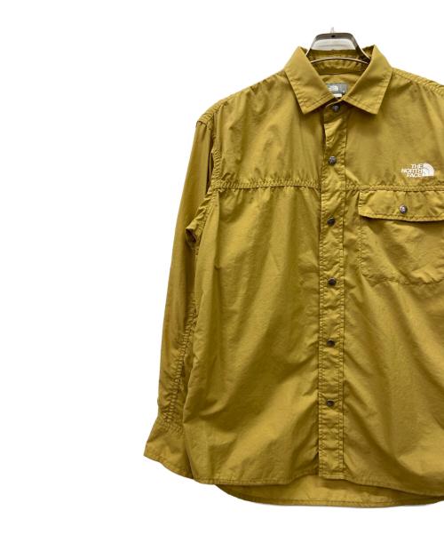 THE NORTH FACE（ザ ノース フェイス）THE NORTH FACE (ザ ノース フェイス) 長袖シャツ ブラウン サイズ:Sの古着・服飾アイテム