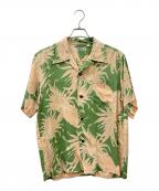 Sun Surfサンサーフ）の古着「Sun Surf　アロハシャツ」｜グリーン