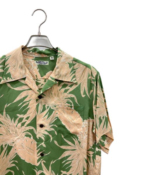Sun Surf（サンサーフ）Sun Surf (サンサーフ) Sun Surf　アロハシャツ グリーン サイズ:Mの古着・服飾アイテム