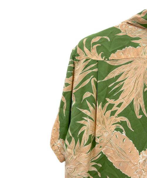 Sun Surf（サンサーフ）Sun Surf (サンサーフ) Sun Surf　アロハシャツ グリーン サイズ:Mの古着・服飾アイテム