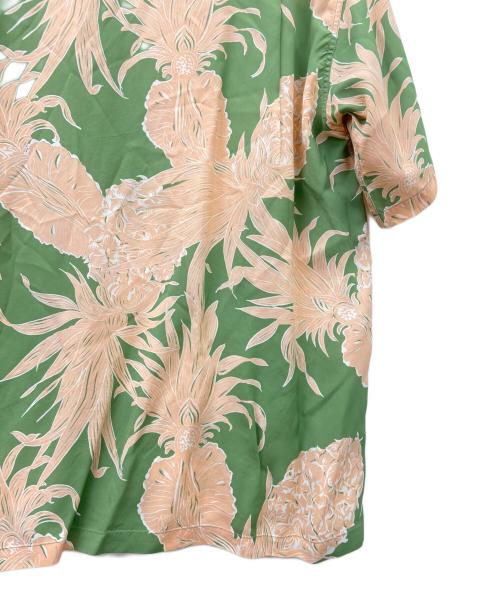 Sun Surf（サンサーフ）Sun Surf (サンサーフ) Sun Surf　アロハシャツ グリーン サイズ:Mの古着・服飾アイテム