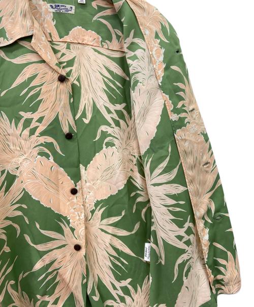 Sun Surf（サンサーフ）Sun Surf (サンサーフ) Sun Surf　アロハシャツ グリーン サイズ:Mの古着・服飾アイテム